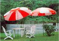 Poolside Umbrellas